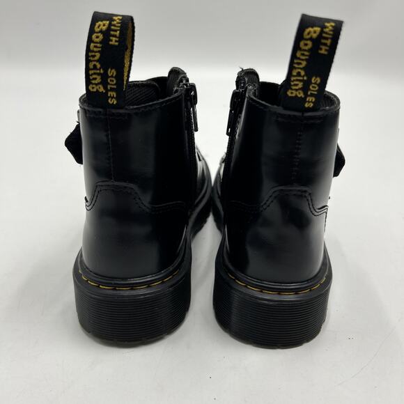 Dr Martens Devon Bex Boot Women’s Size 5 Docs Black Star Buckle VERY CLEAN - Picture 5 of 9